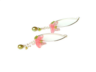 Click here for more images Link to Sterling Silver Elongated Hoop EarringsJewellery