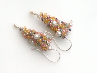 Click here for more images Link to Sterling Silver Mesh EarringsJewellery